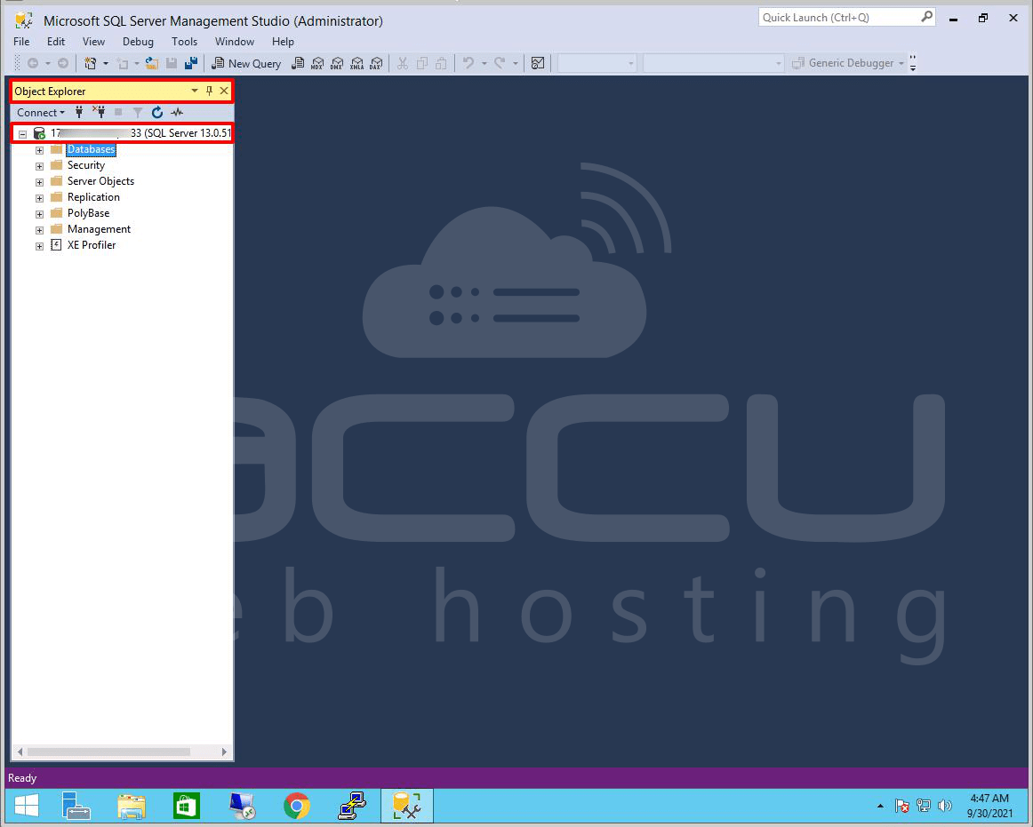 successfully-login-into-SSMS