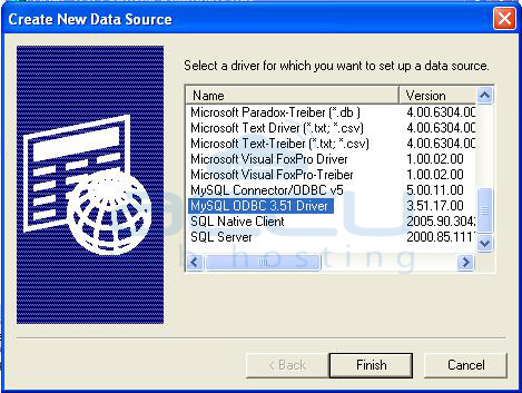 Mysql ODBC Windows Driver Select