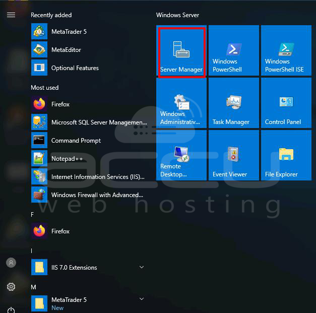 Server Manager