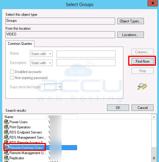 Remote Desktop Users