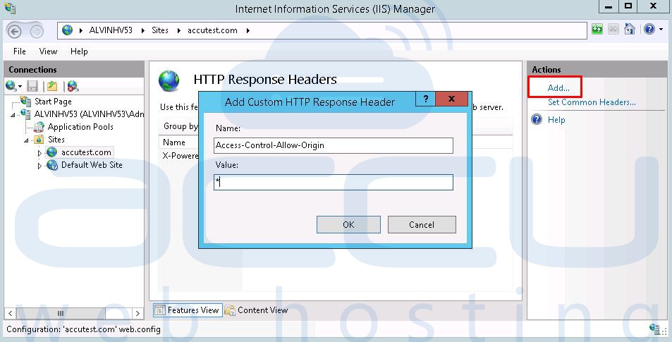 add access control allow origin header javascript