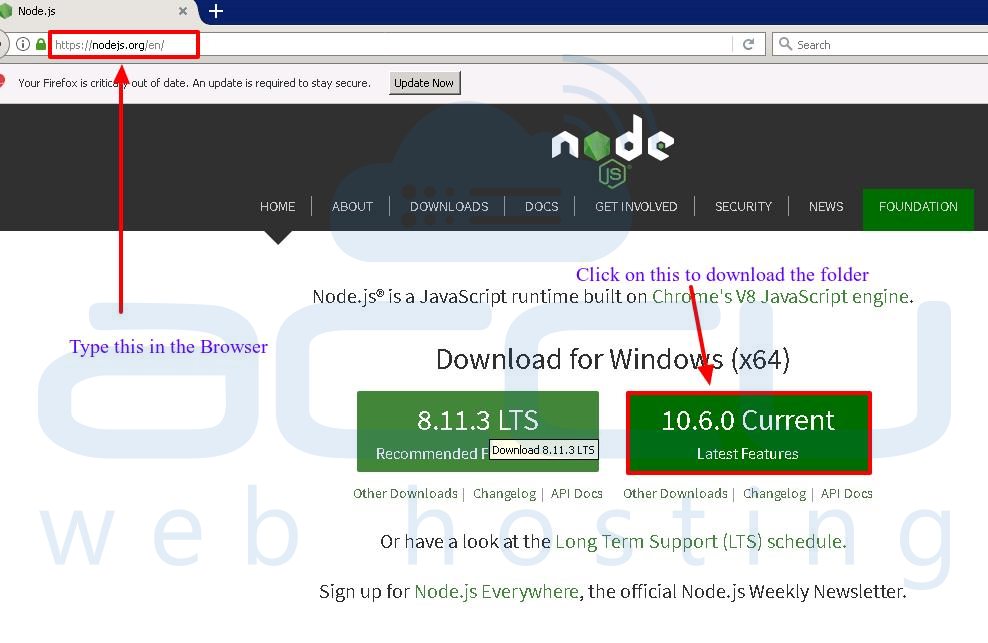 download node js windows