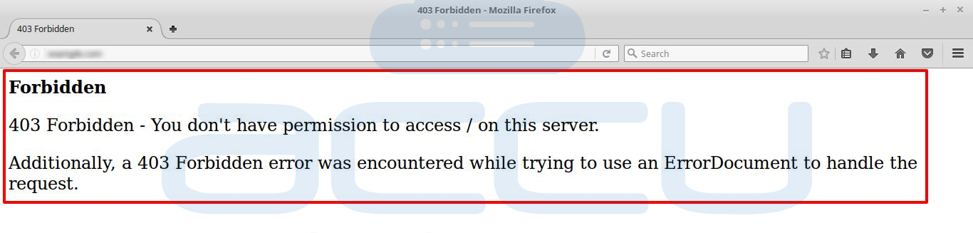 How to Fix ‘403 Forbidden’ Error in WordPress? - Knowledgebase