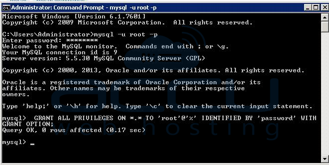 MySQL Prompt