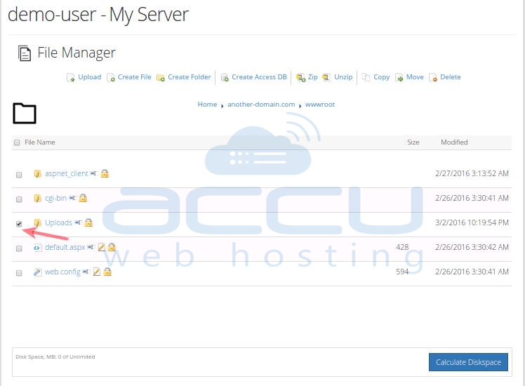 Select Folder