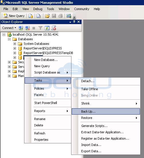 Tutustu Imagen Microsoft Sql Server Management Studio Backup Abzlocal Fi