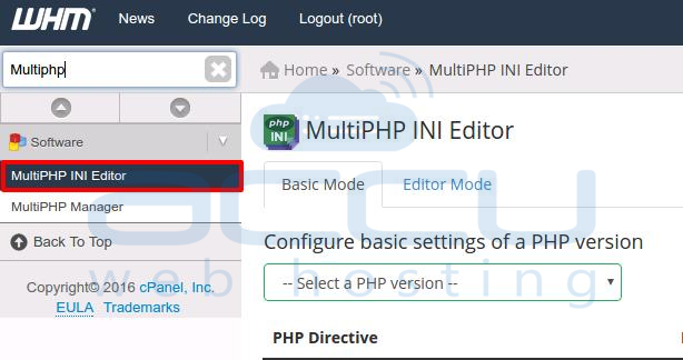 Multi PHPINI Editor