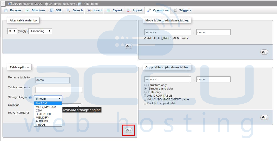 Mysql Storage Engine Innodb