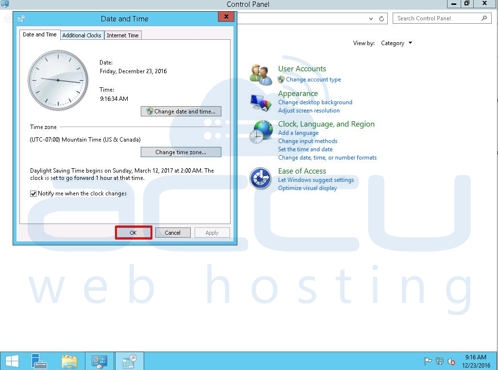 How To Change Timezone In Windows Knowledgebase Accuwebhosting - time zone change portal roblox