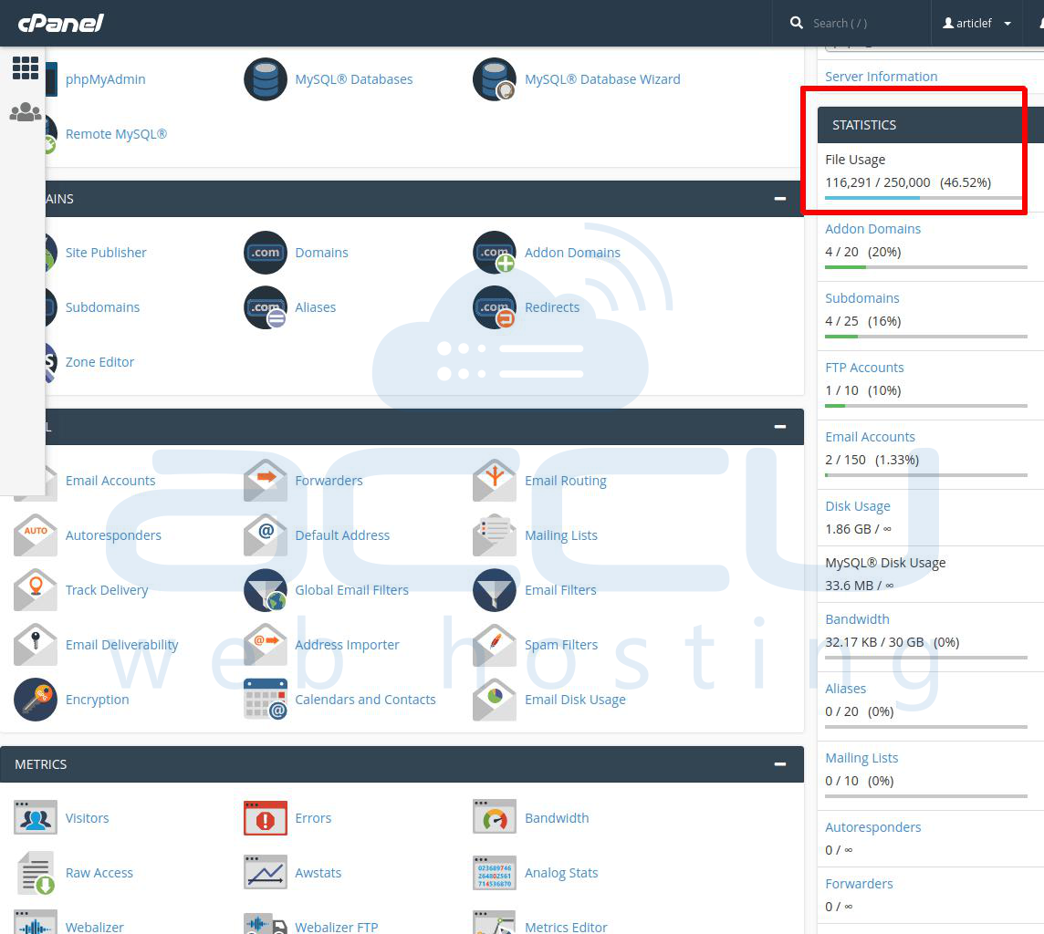 how-to-check-inode-usage-in-your-cpanel-account-knowledgebase