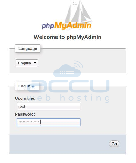 phpmyadmin url wordpress