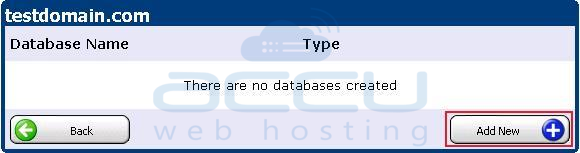 Add a New Database