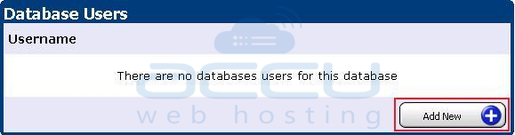 Add a New Database User
