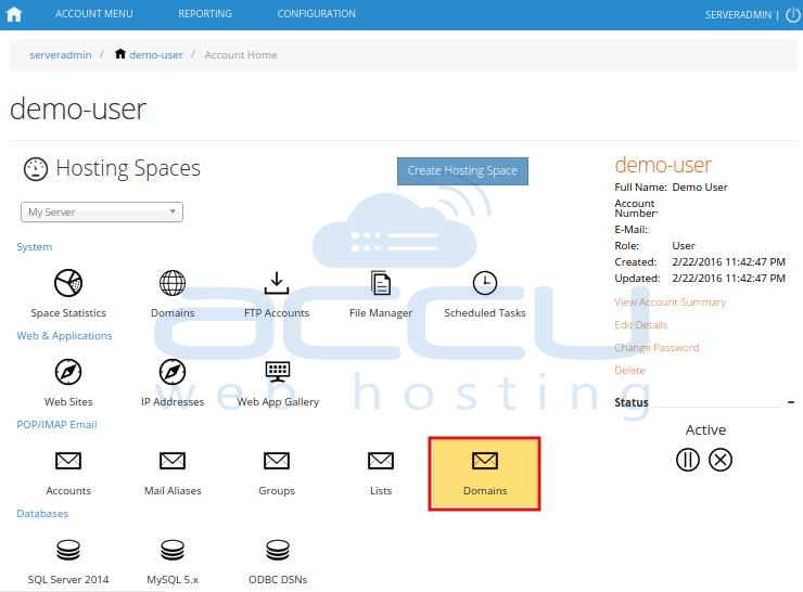 Mail Domains