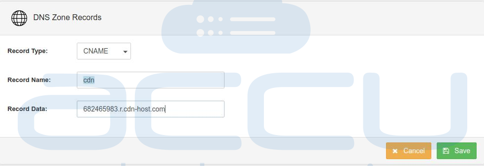 Get CNAME Record Value