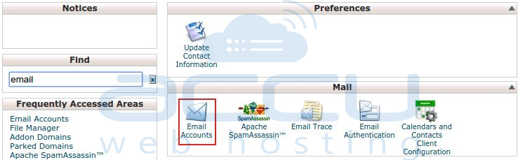 Email Accounts