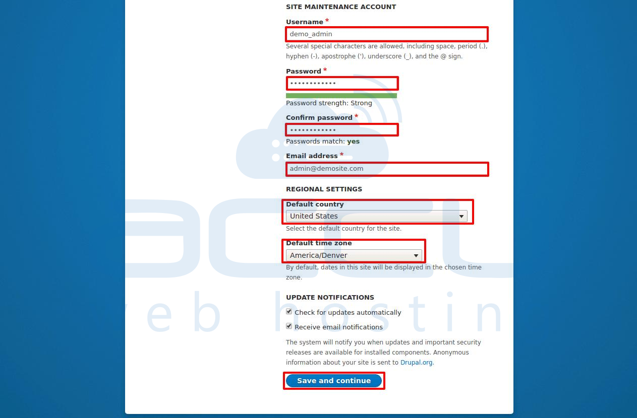 Drupal Configuration