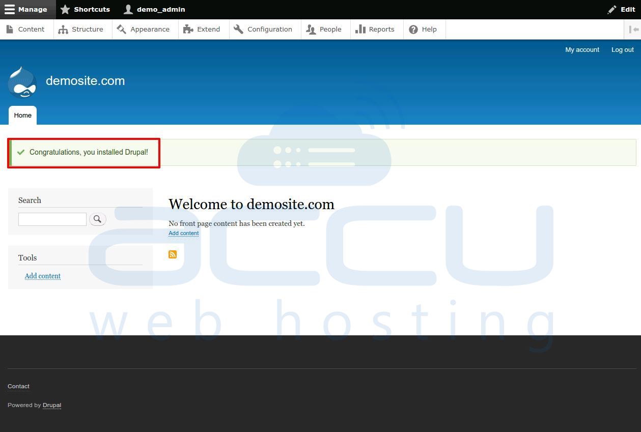 Drupal Dashboard