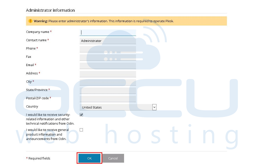 Admin Details Admin Details