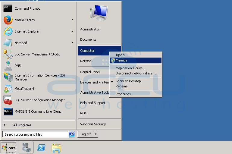 Manage Computer