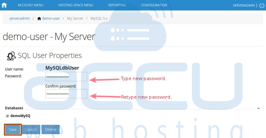 Reset Password