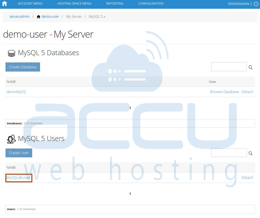 Select User