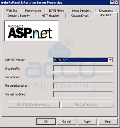 Server Error In Application In Websitepanel Windows Server 03 Vps Knowledgebase Accuwebhosting