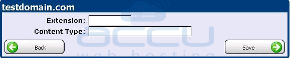 Specify MIME Type Extension and its Content Type
