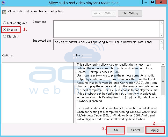 enable sounds on multimon vps