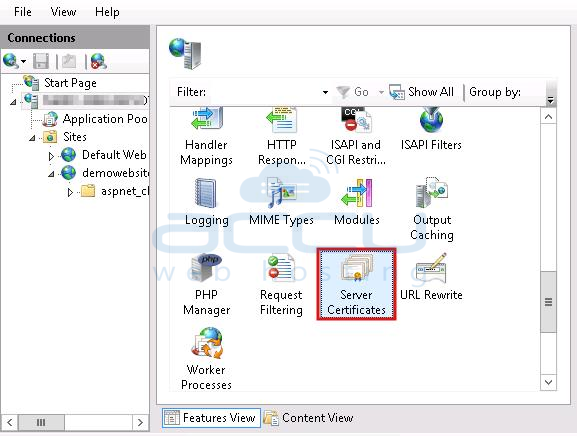 After Successful Ssl Certificate Installation It Disappeared From Iis Server Certificates Knowledgebase Accuwebhosting
